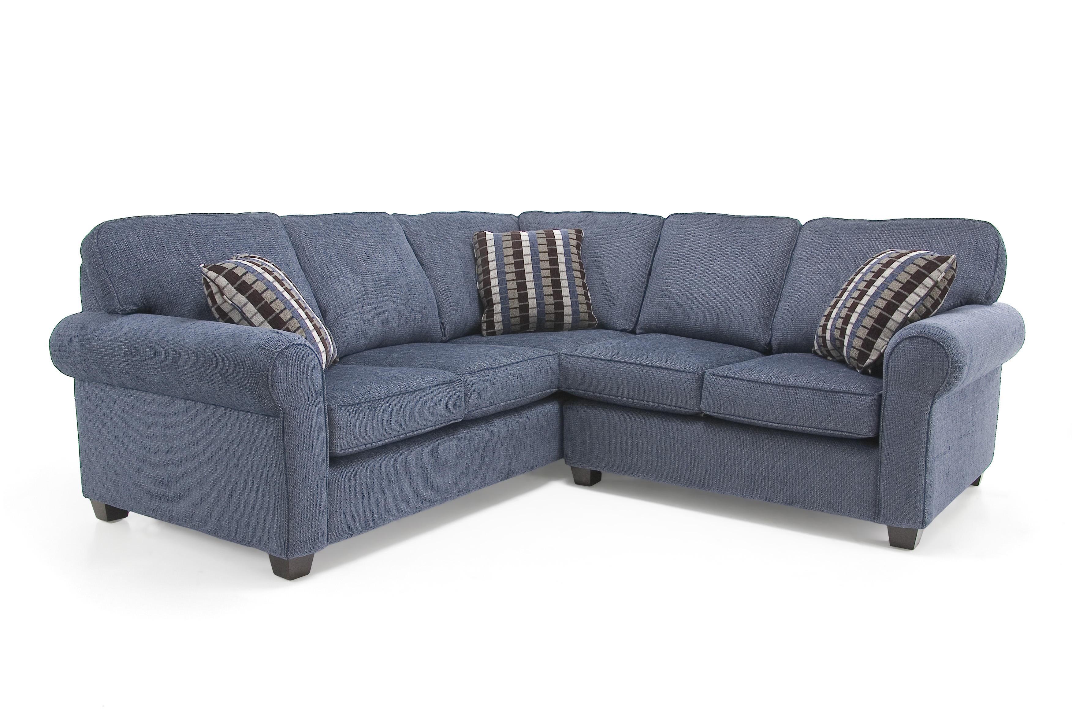 DecorRest 2576 Transitional Sectional Sofa Wayside Furniture